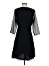 Timeless by Naeem Khan 100% Polyester Graphic Black Cocktail Dress Size 4 - photo 2