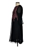 Timeless by Naeem Khan 100% Polyester Graphic Black Cocktail Dress Size 4 - photo 5