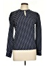 Assorted Brands Polka Dots Blue Long Sleeve Blouse Size L (estimated) - photo 1