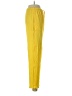 Unbranded 100% Rayon Solid Yellow Casual Pants Size XXS (estimated) - photo 4