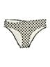 Old Navy Checkered-gingham Ivory Black Swimsuit Bottoms Size M - photo 1