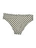 Old Navy Checkered-gingham Ivory Black Swimsuit Bottoms Size M - photo 2