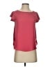 Ann Taylor LOFT 100% Polyester Pink Short Sleeve Top Size XS (estimated) - photo 1