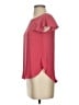 Ann Taylor LOFT 100% Polyester Pink Short Sleeve Top Size XS (estimated) - photo 5