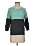 J.Crew Color Block Teal Pullover Sweater Size S - photo 1