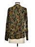 Yest Green Long Sleeve Blouse Size 4 - photo 2