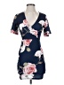 Shein Floral Blue Casual Dress Size 2 - photo 1