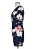 Shein Floral Blue Casual Dress Size 2 - photo 5
