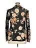 Ember 100% Polyester Floral Black Long Sleeve Blouse Size XL - photo 2