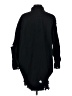 Missguided 100% Cotton Black Coat Size 4 - photo 2