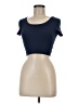Shein Blue Short Sleeve T-Shirt Size 2 - photo 1