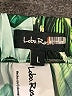 Lobo Rosa 100% Polyester Tropical Green Casual Pants Size L - photo 7