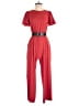 Zara Solid Red Jumpsuit Size M - photo 1