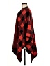 Kensie Plaid Red Poncho One size - photo 5
