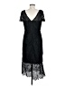 Kay Unger 100% Polyester Black Cocktail Dress Size 8 - photo 2