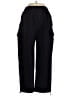 Unbranded Black Cargo Pants Size 00 (estimated) - photo 2