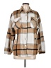 Unbranded Plaid Tan Coat Size M - photo 1