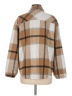 Unbranded Plaid Tan Coat Size M - photo 2