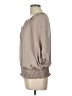 Alfani 100% Polyester Gray 3/4 Sleeve Blouse Size 10 (petite) - photo 5