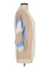 Cyrus Color Block Tan Pullover Sweater Size M - photo 4