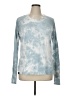 Unbranded Tie-dye Blue Sweatshirt Size 1X (estimated) - photo 1