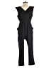 Cupcakes & Cashmere 100% Polyester Solid Black Jumpsuit Size 6 - photo 2