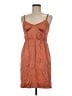 J.Crew 100% Silk Brown Cocktail Dress Size 0 - photo 1