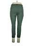 Just Fab 100% Rayon Solid Green Casual Pants Size XL - photo 2