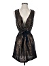 Free People 100% Polyester Paisley Black Cocktail Dress Size 2 - photo 1