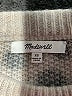 Madewell Polka Dots Silver Wool Pullover Sweater Size XS - photo 7
