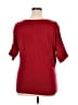 Bisou Bisou Red Short Sleeve Top Size XL - photo 2