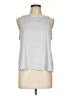 Yogalicious Silver Sleeveless T-Shirt Size L - photo 1
