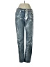 FRAME Metallic Blue Jeans Size 26 waist - photo 1