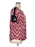 Carol Rose Red Short Sleeve Blouse Size 1X - photo 4