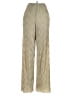 & Other Stories 100% Polyester Chevron-herringbone Gold Khakis Size 2 (estimated) - photo 1