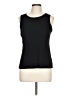 Halogen Black Sleeveless T-Shirt Size L - photo 1