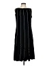 Sandra Darren Stripes Black Casual Dress Size 12 - photo 1
