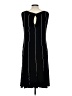 Sandra Darren Stripes Black Casual Dress Size 12 - photo 2