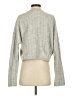 Sincerely Jules Metallic Gray Pullover Sweater Size S - photo 2