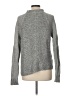 Vince. Metallic Gray Turtleneck Sweater Size L - photo 2