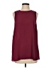 Daniel Rainn 100% Polyester Burgundy Sleeveless Blouse Size S - photo 1