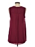 Daniel Rainn 100% Polyester Burgundy Sleeveless Blouse Size S - photo 2