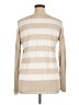 Shrinking Violet Stripes Tan Pullover Sweater Size XL - photo 2