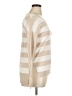 Shrinking Violet Stripes Tan Pullover Sweater Size XL - photo 4