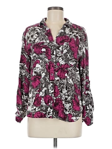 Rock & Republic Long Sleeve Blouse (view 1)