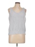 John & Jenn Silver Gray Sweater Vest Size L - photo 1