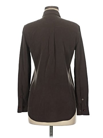 Equipment Long Sleeve Button-Down Shirt (view 2)
