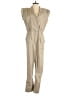 Downeast Solid Tan Jumpsuit Size XS - photo 1