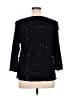 Travel Elements Black 3/4 Sleeve Top Size XL - photo 2
