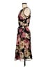 Talbots Floral Brown Cocktail Dress Size 8 - photo 5